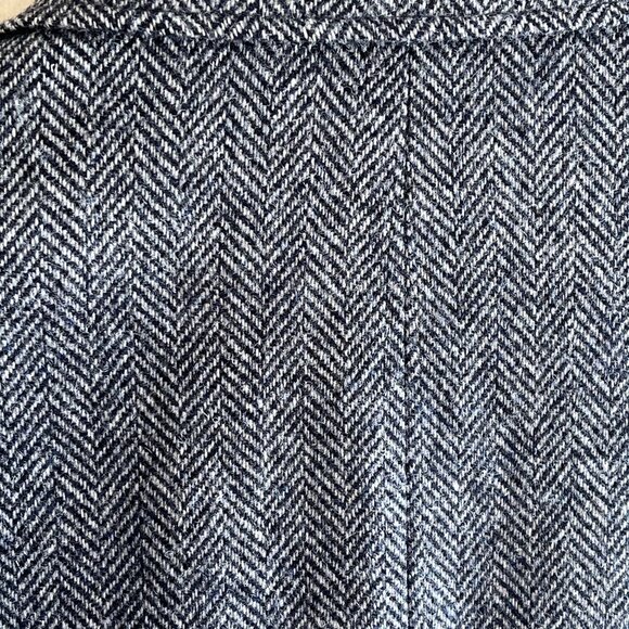 Lands' End Vintage Tweed Blazer Men's 42L Wool & Lambswool 2 Button USA Made - Picture 7 of 9